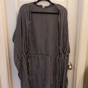 Striped Kimono Shawl